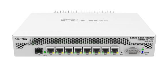 CCR1009-7G-1C-PC 8 Gigabit Port 1 adet Combo SFP Firewall Router - 0