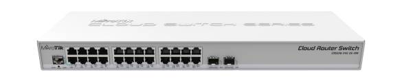 CRS326-24G-2S+RM Switch Router - 0