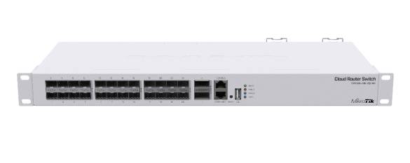 CRS326-24S+2Q+RM 24 Port SFP+ 2QSFP Omurga Switch - 0