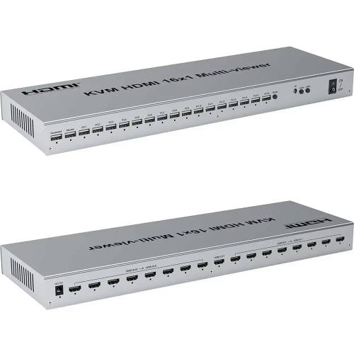 HKVM16 HDMI KVM SWİTCH 16 PORT - 0