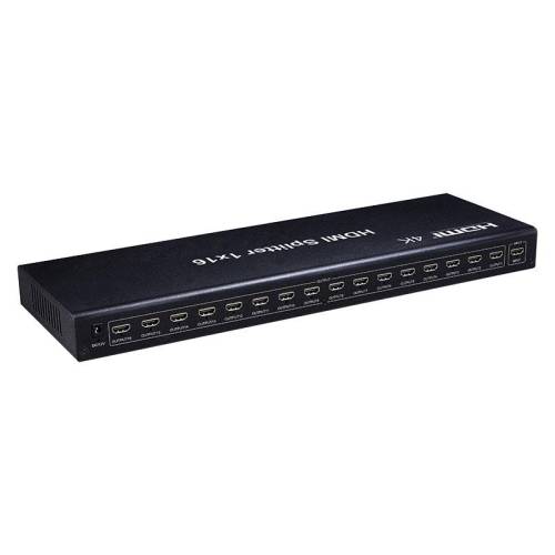 HS1/16 HDMI SPLİTTER 1/16 ÇOKLAYICI 1 İN (GİRİŞ) 16 OUT (ÇIKIŞ) 4K - 1