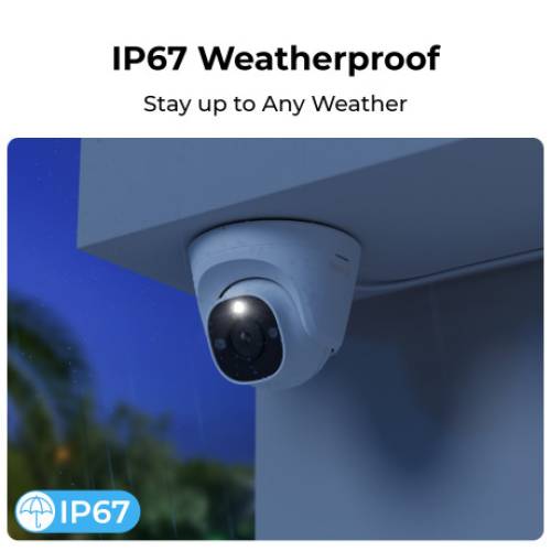 P334 8MP 2.8MM POE IP DOME KAMERA - 2