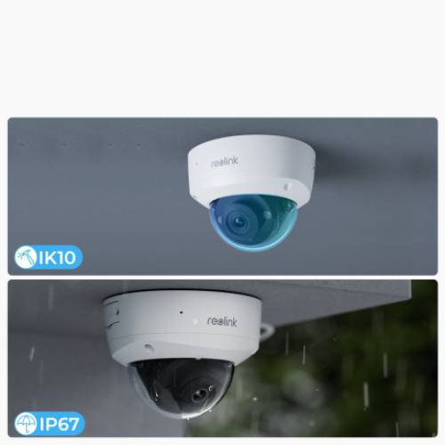 P337 8MP 2.8MM POE IP DOME KAMERA - 1