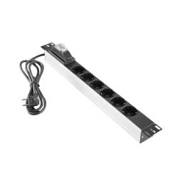 PR6S 19 1U 6lı Soketli Grup Priz 16A Sigorta