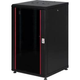 PROLİNE 300 SERİSİ DİKİLİ TİP KABİNETLER 600 * 600 - 22U - RAL 9005 SİYAH