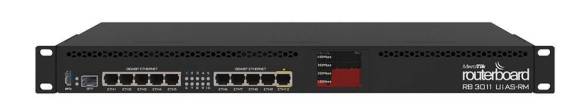 RB3011UiAS-RM 10 Port Gigabit Ethernet 1 Port 1.25G SFP Router Firewall - 0