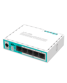 RB750r2 - MikroTik hEX Lite 5 port L4 Soho Router + Firewall