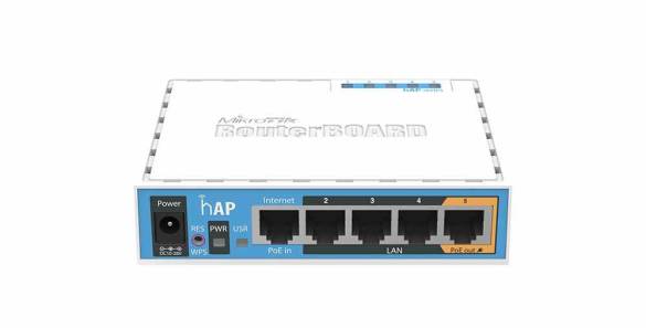 RB951Ui-2nD - MikroTik hAP Router Firewall AP - 0