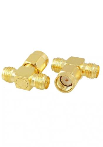 SMRP-SFFRP SMA ERKEK RP - DİŞİ RP - DİŞİ RP T RF KONNEKTÖR ADAPTÖR - 0