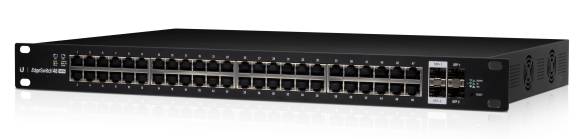 UBNT ES-48-750W - UBNT EdgeSwitch 48 Port 750W PoE+ Layer3 Yönetilebilir Switch - 0