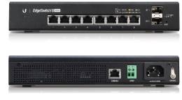 UBNT ES-8-150W - UBNT Edge Switch 8-150W 8 Port 2 SFP Gigabit Yönetilebilir PoE Switch