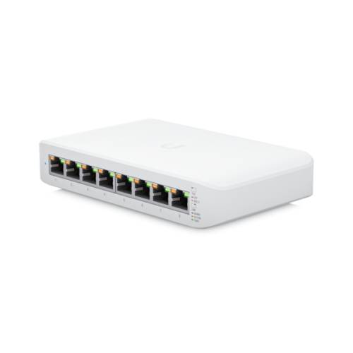 UBNT USW-Lite-8-PoE - UniFi 8 PoE Switch Lite Yönetilebilir SW - 0